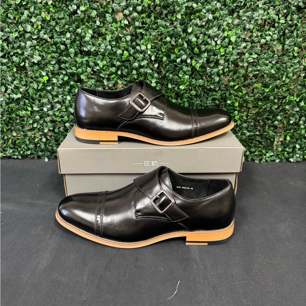 Stacy Adams Desmond Monk Strap Slip-On - M9 Wide